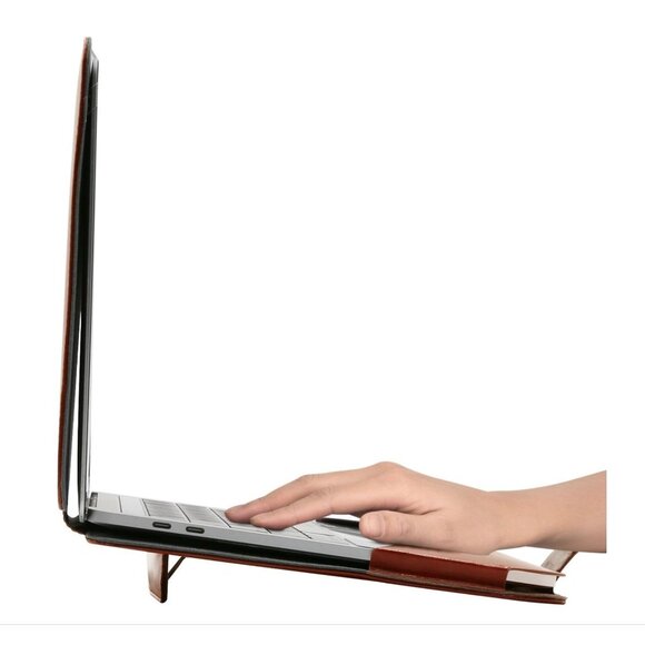 NWT Mosiso Premium Quality PU Leather Cover Stand MacBook Air/Pro 13" SE… - Picture 8 of 8